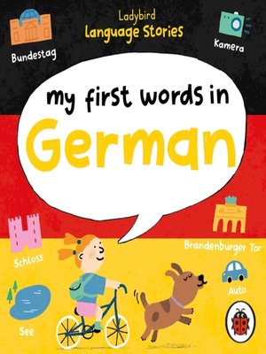 cover image of Ladybird Language Stories--My First Words in German